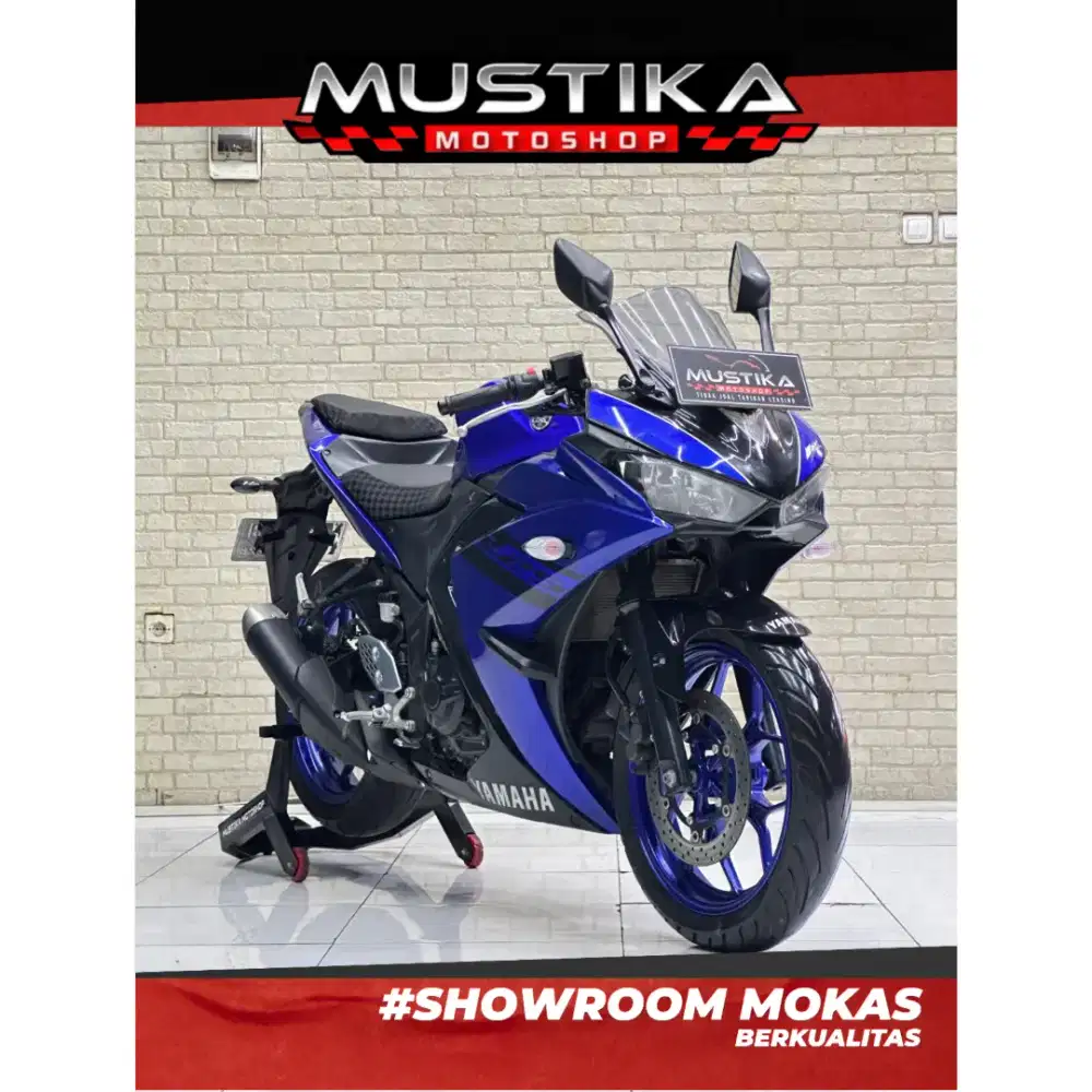 Perfect Condition!!Yamaha R25 Blue Rice 2018 N Kota Mulus-Mustika