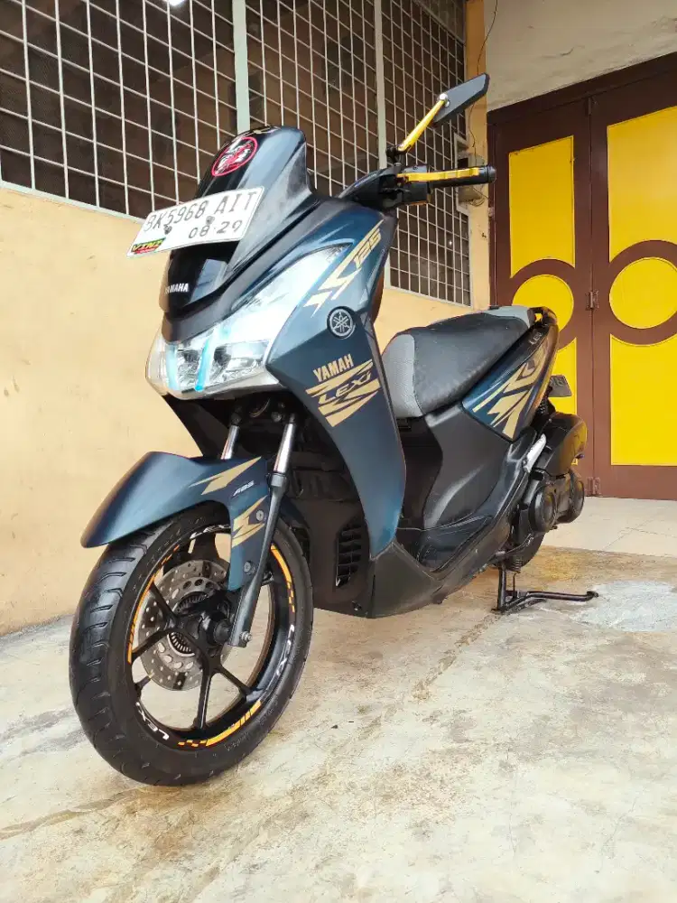 Yamaha Lexi / Lexi 125 S Keyless 2019, Blue Premium Doff, Unit Mulus.