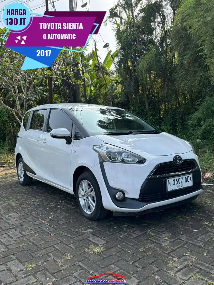 TOYOTA SIENTA G 2017 AUTOMATIC ISTIMEWA