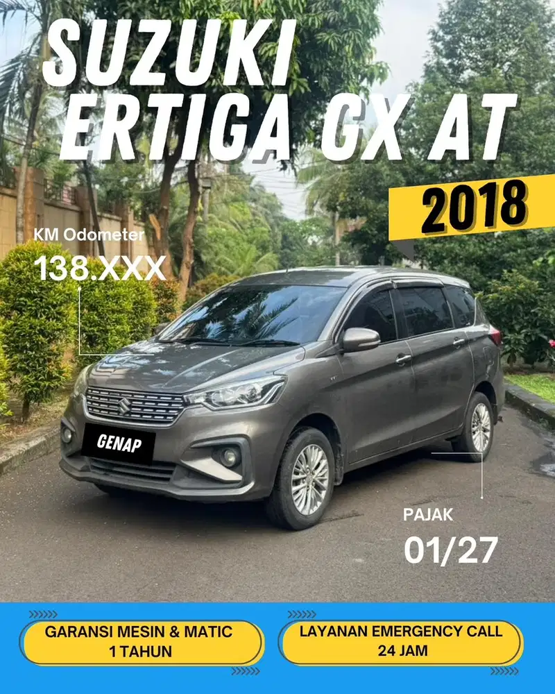 Suzuki Ertiga 2018 Bensin