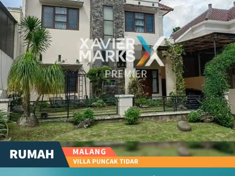 Dijual Rumah Selangkah ke Ma Chung di Villa Puncak Tidar Malang