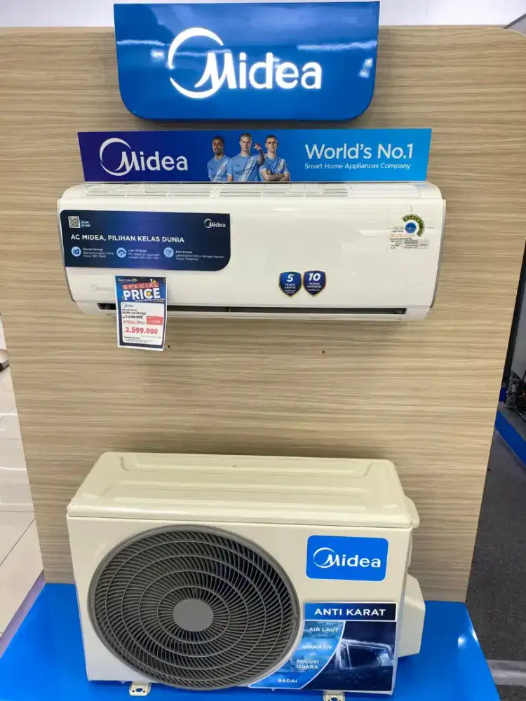 PROMO AC MIDEA BISA CASH ATAU  KREDIT