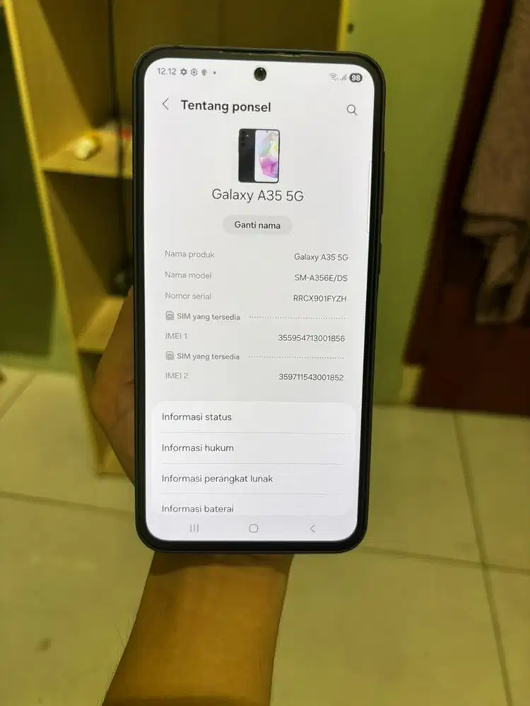 Samsung a35 5g 8/256