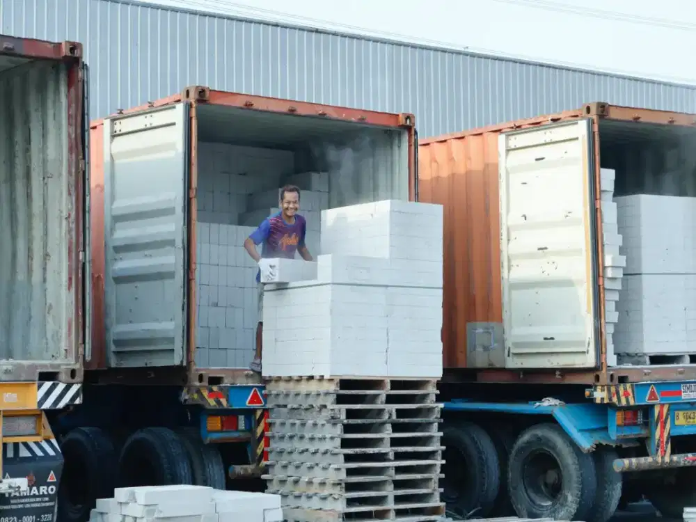 BATA RINGAN HEBEL, SEMEN MORTAR, DAK PANEL LANTAI
