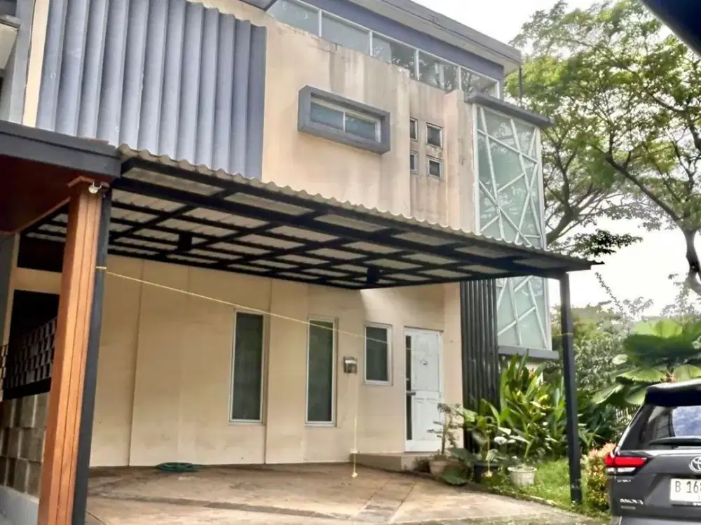 Dijual Rumah 2 Lantai dengan Private Pool Dekat AEON Mall dan Green Office Park di Kawasan Premium BSD