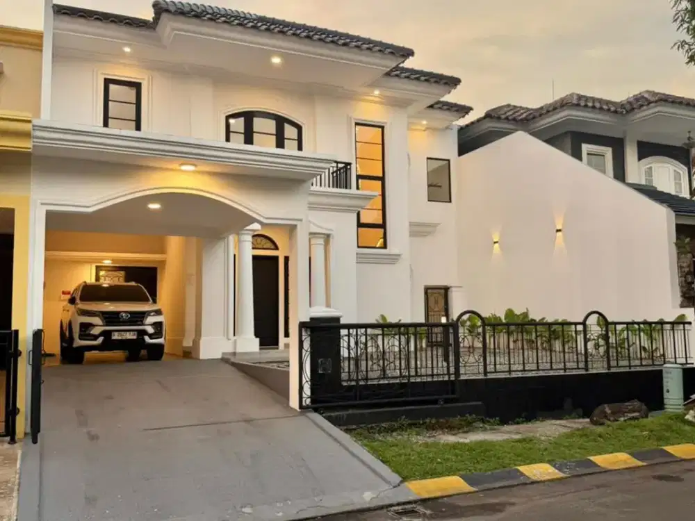 DiJual Rumah Cantik Baru Renovasi & Siap Huni di Kawasan Premium BSD, PUSPITA LOKA