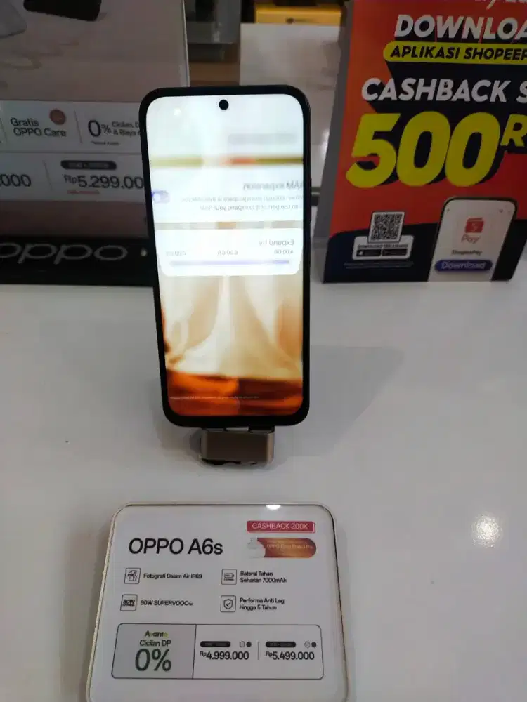 PROMO CICILAN RINGAN 15 RIBU/HARI OPPO A6S 128
