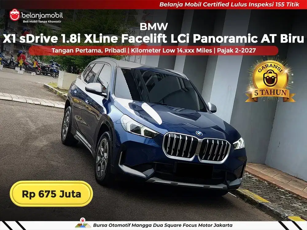 [ LOW MILES ] BMW X1 X 1 sDrive 1.8i XLine Facelift LCi 2023/2024