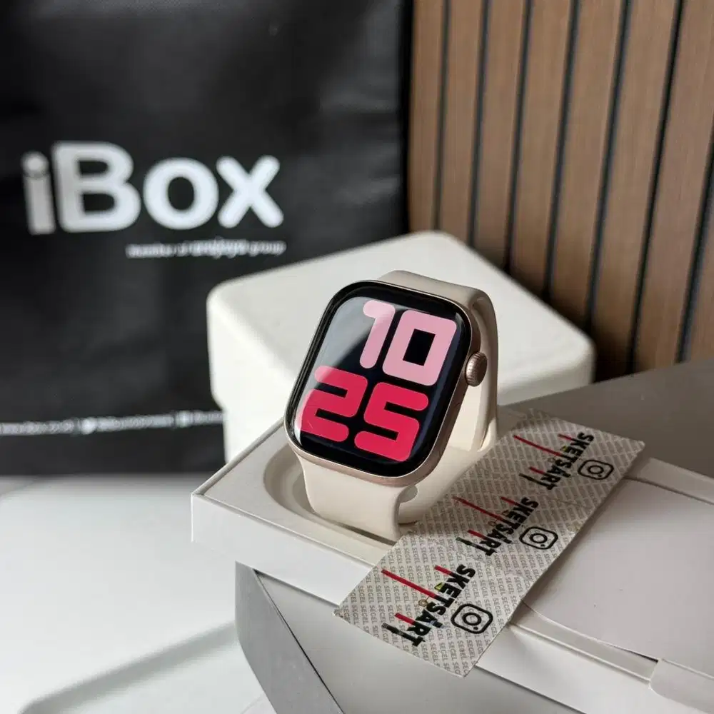 Apple Watch Series 10 42mm Rosegold iBox iwatch Battery Health 100%
