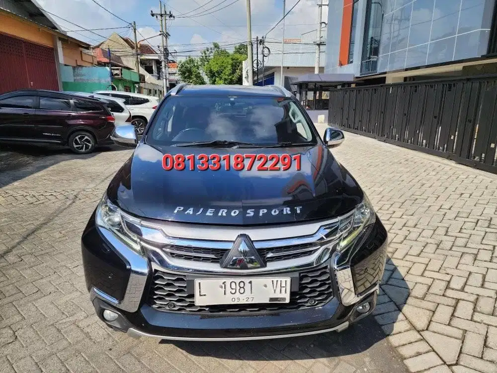 MITSUBISHI PAJERO SPORT 2.4 DAKAR SONNROF 2017 HITAM SURABAYA