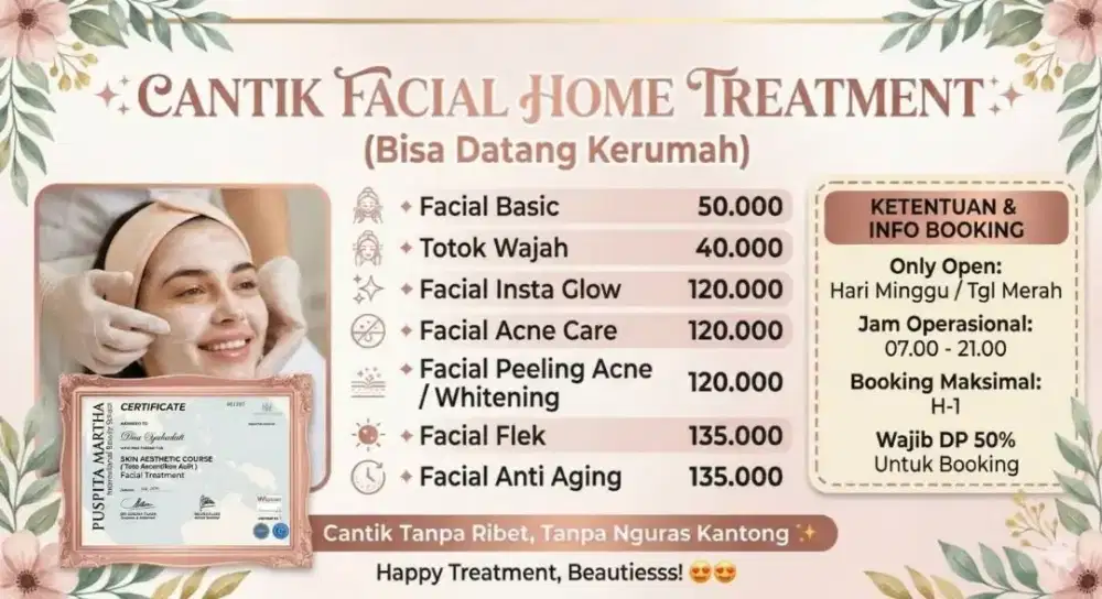 FACIAL HOME TREATMENT
