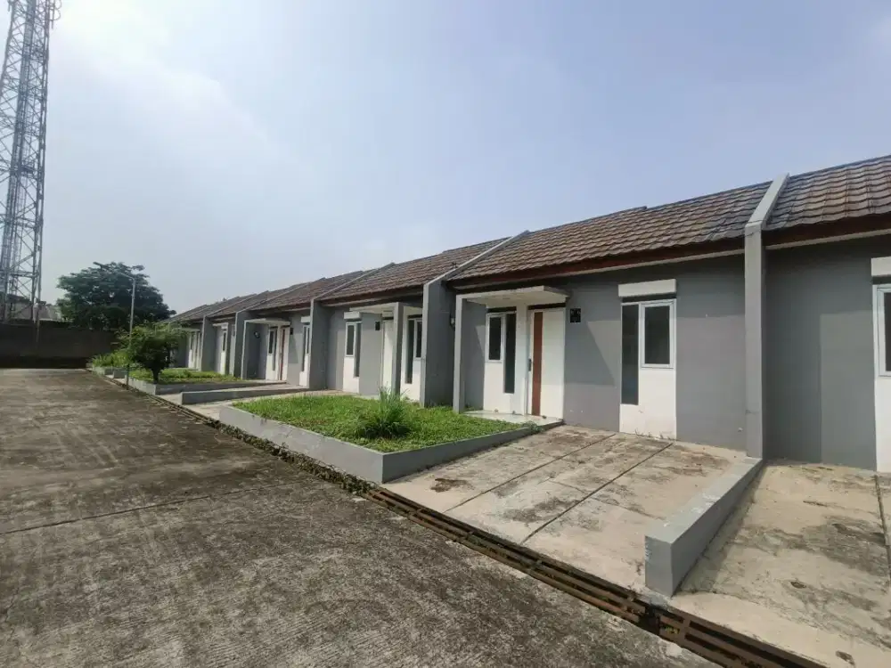 rumah baru minimalis siap huni dalam cluster  murah