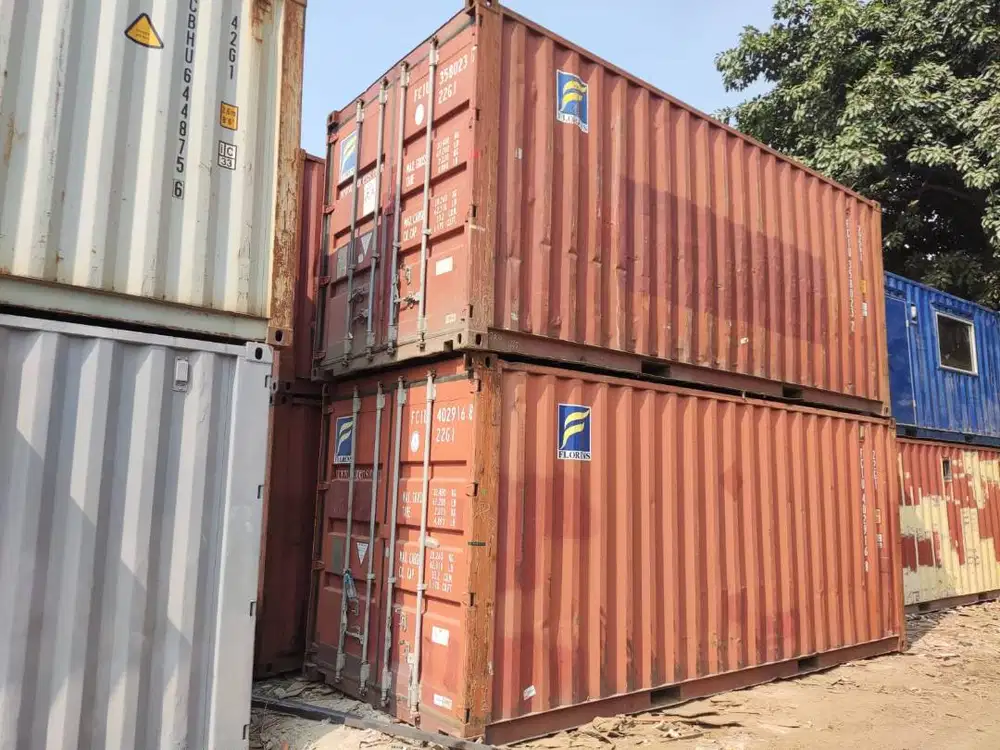 kontainer 20ft dry kondisi 70-80%
