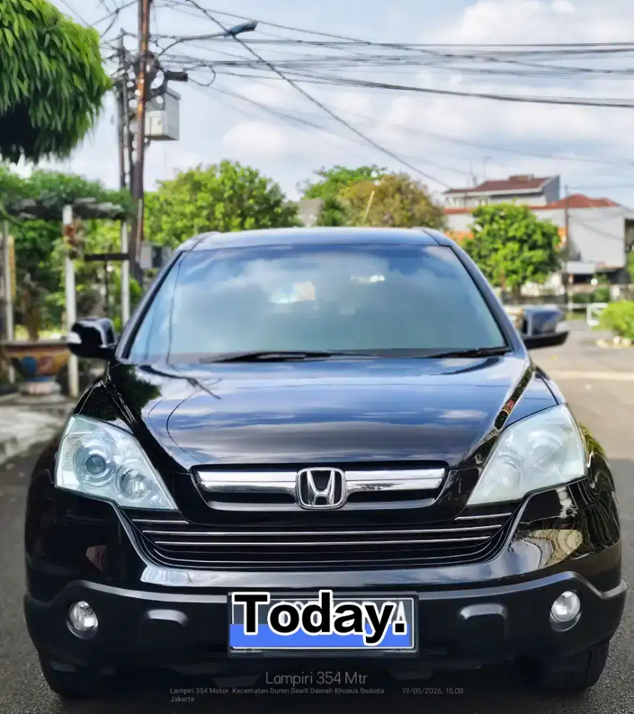 Honda CR-V 2.4 tahun 2009 siap pakai
