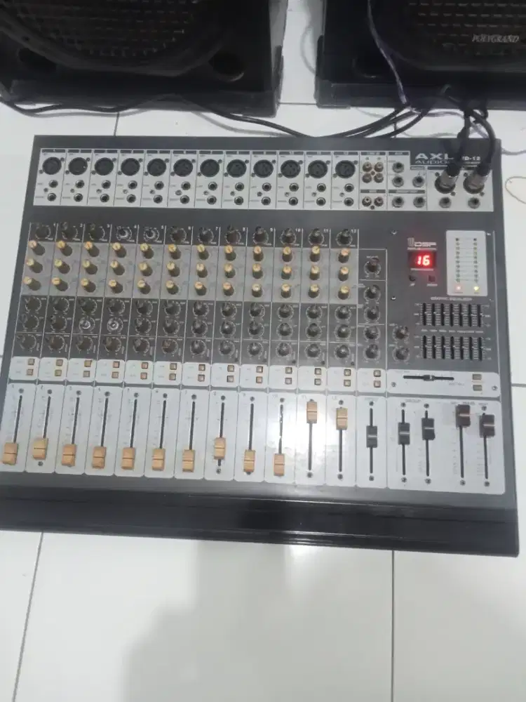 MIXER AXL AUDION MD-12 CHANNEL