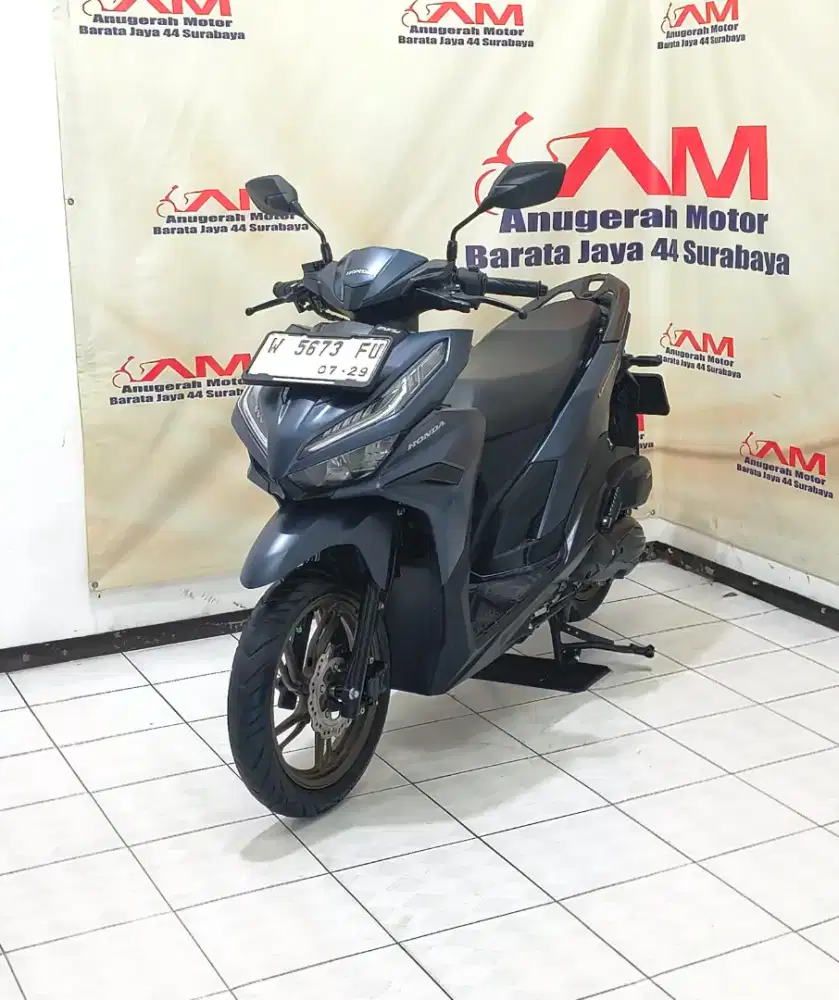 Ready Honda New Vario 125 keyless Tahun 2024 biru doff