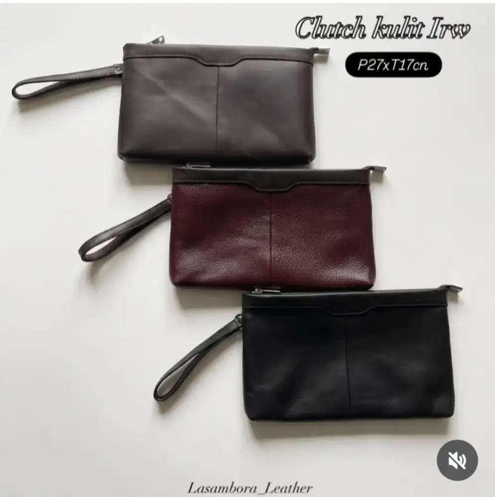 Clutch kulit premium