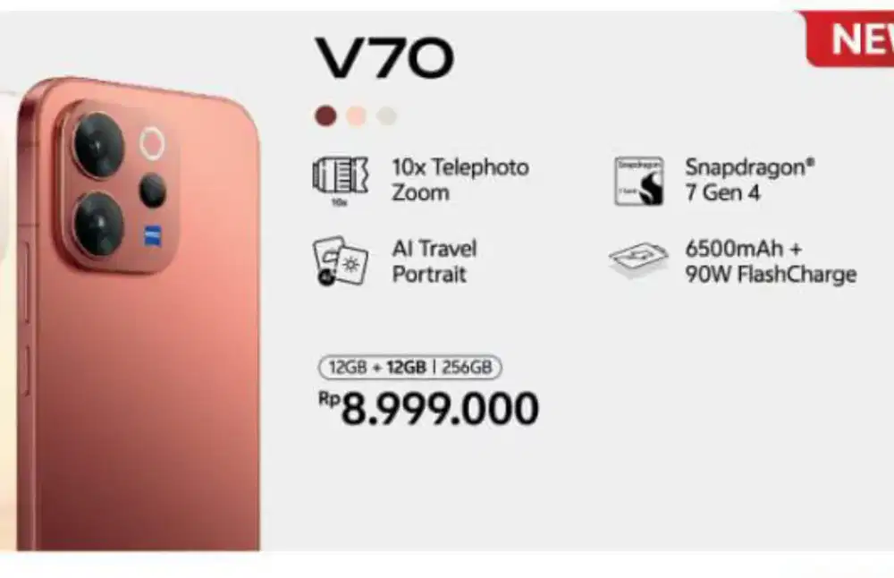 HEADPHONE ANDROID V70 12+12/256GB