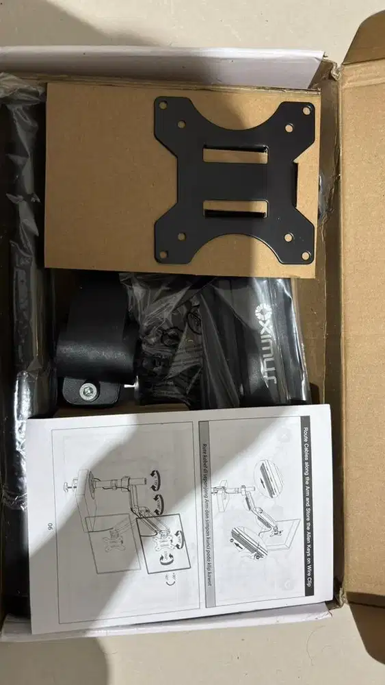 Dijual BRACKET MONITOR DESKMOUNT GAS SPRING OXIMUS P100e