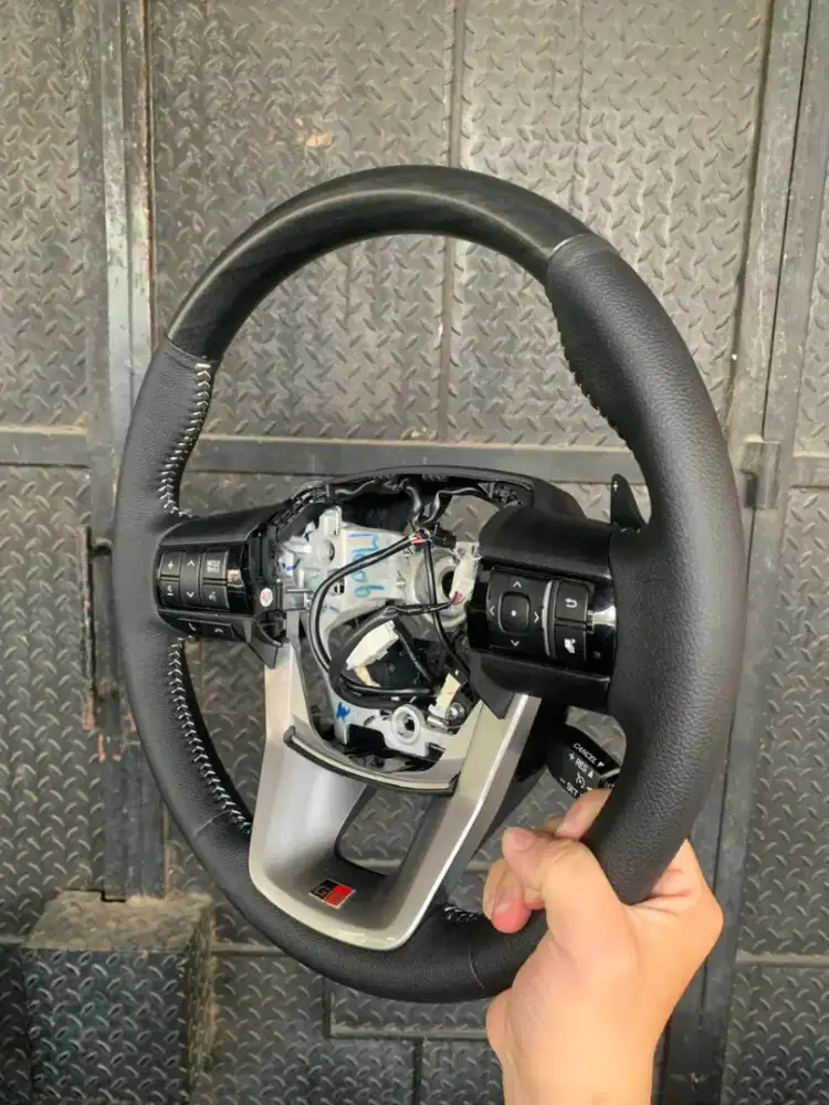 jahit ulang setir mobil