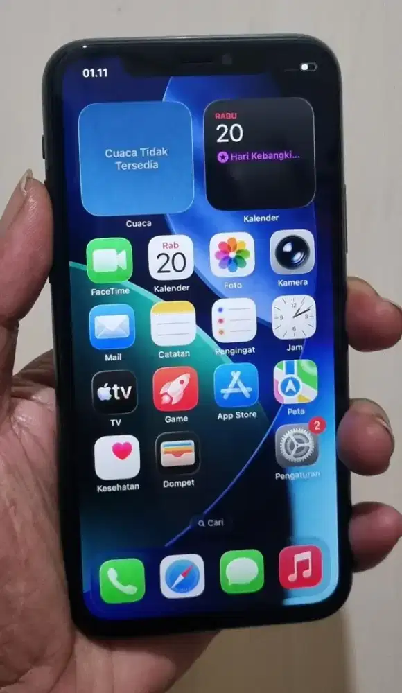 Iphone 11 pro 64gb unit kabel data