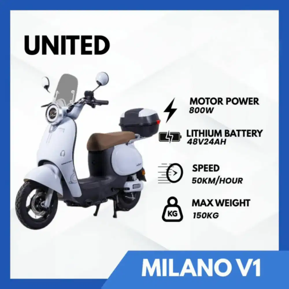 Sepeda listrik United milano v1