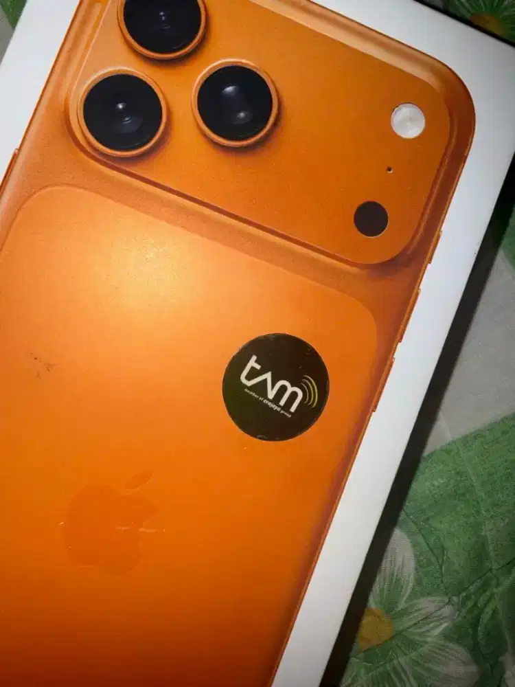 iPhone 17 Pro Max 256 Orange, RESMI INDONESIA NEW SEGEL