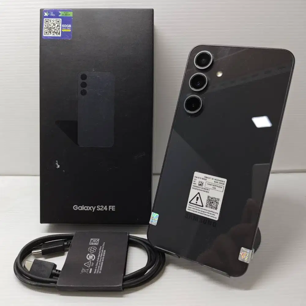 MULUS TANPA MINUS SAMSUNG GALAXY S24 FE 5G 8/256 GRAPHITE  EX SEIN