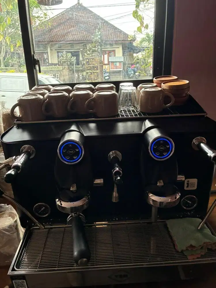 mesin kopi vbm lolo double group dan grinde mdj simonneli