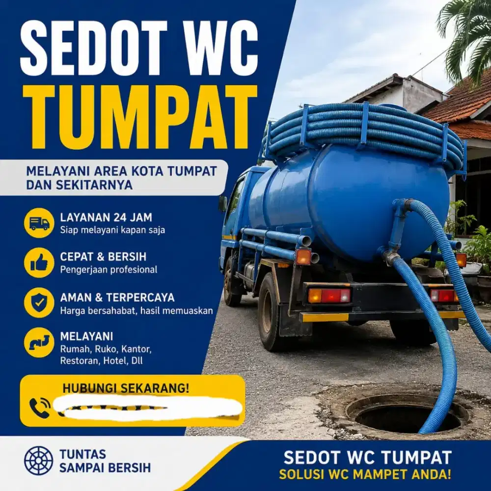 SEDOT WC TUMPAT SALURAN AIR SUMBAT SEDOT SAPSITANG WESTAFEL MAMPET