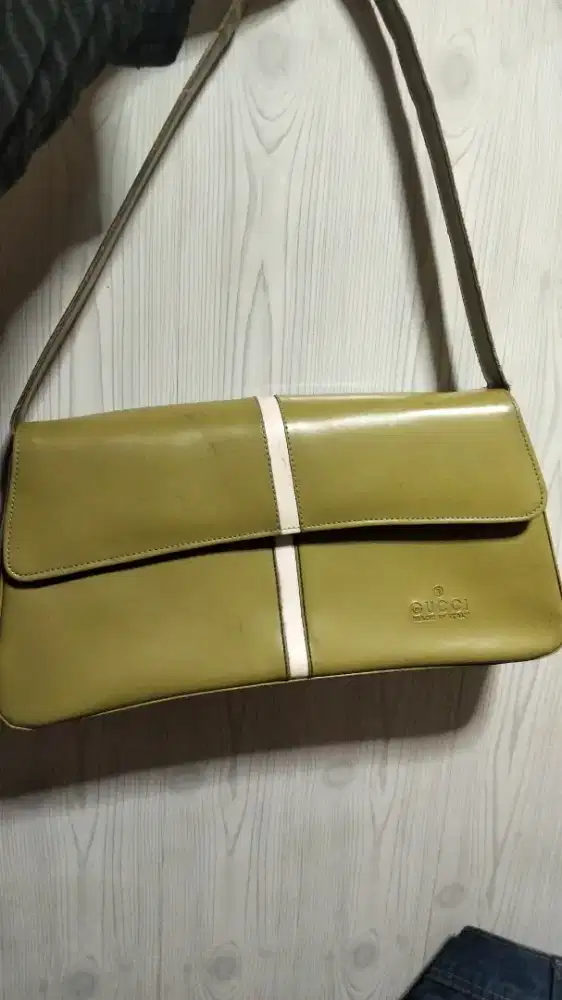 Tas Gucci ori warna Hijau daun