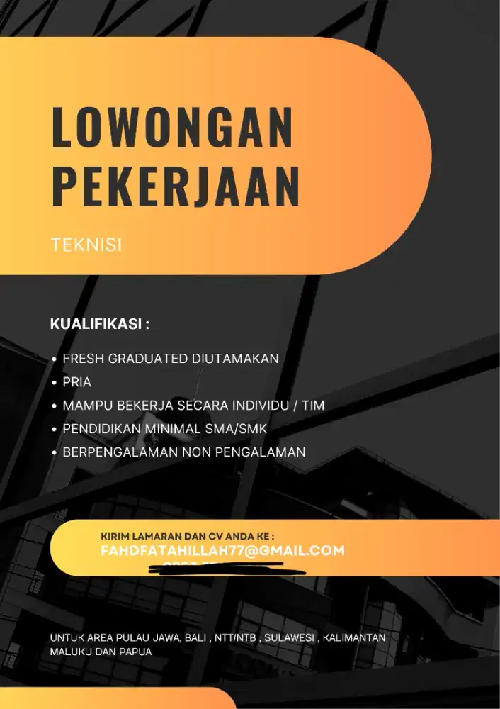 Lowongan Teknisi IFP