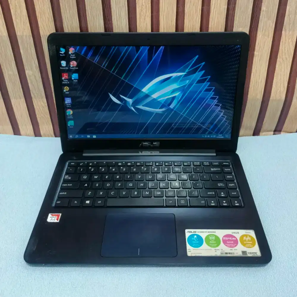 Asus vivobook E402B slim AMD A4 gen9 Ram4GB/hdd500GB bogor