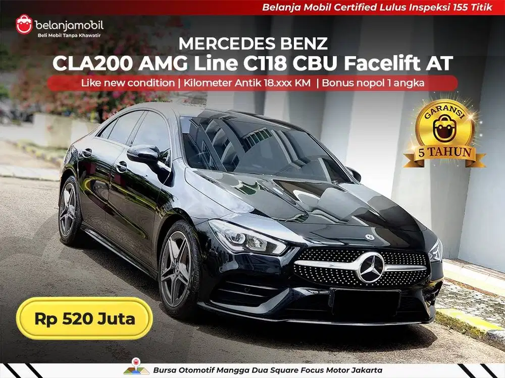 [KM ANTIK 18RB] Mercedes Benz Mercy CLA200 CLA 200 AMG C118 2020/2021