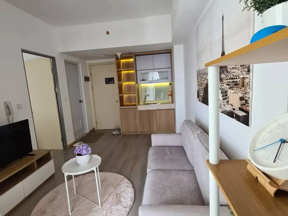Apartemen 2 BR Disewa Full Furnished Cantik di M Town Serpong