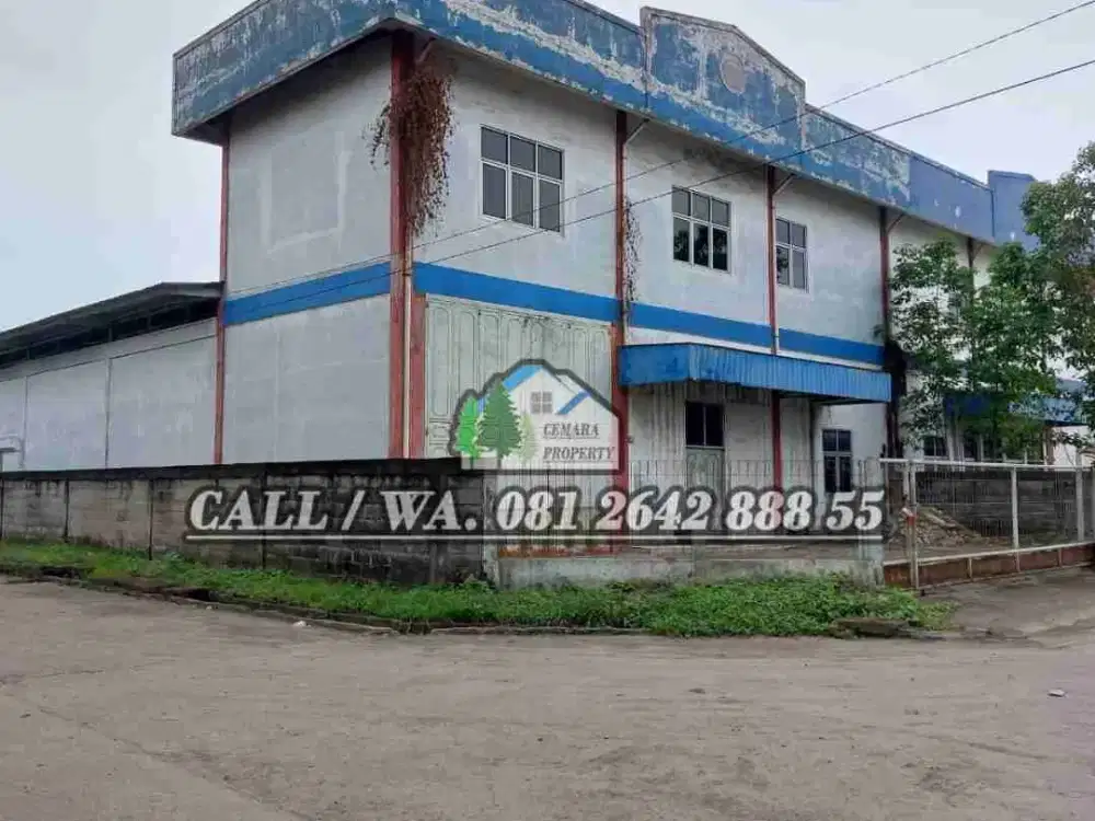 DIJUAL GUDANG KIM 2 JALAN KOMPLEK MULTIGUNA