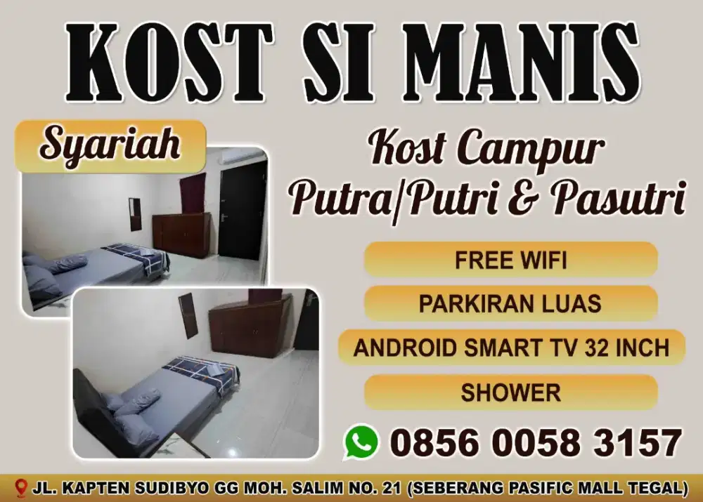 Kost 40 kamar di jual tinggal lanjuntin