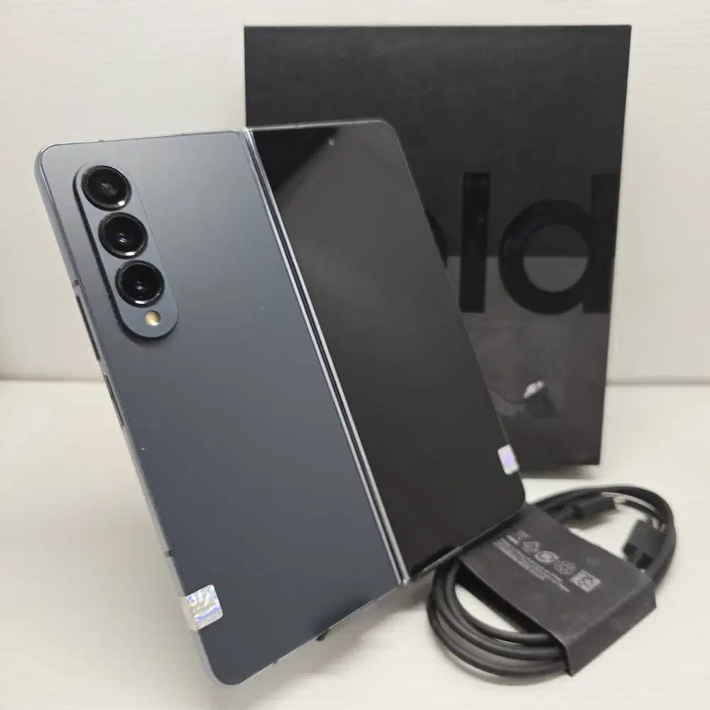 SAMSUNG GALAXY Z FOLD 4 5G 12/256 GRAYGREEN FULLSET SEIN NO MINUS