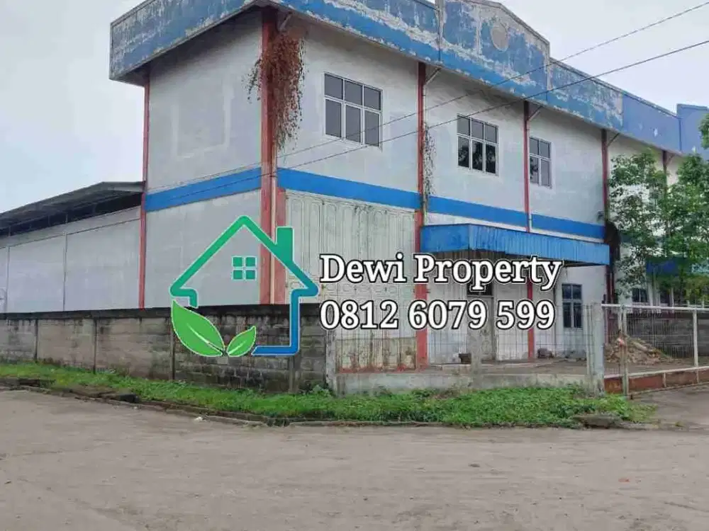 DIJUAL GUDANG KIM 2 JALAN KOMPLEK MULTIGUNA