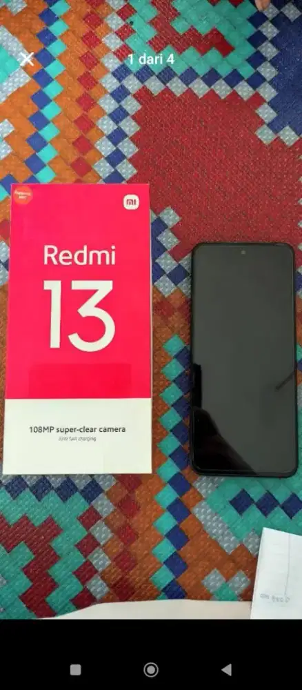 Redmi 13 ram 8/256 fullset