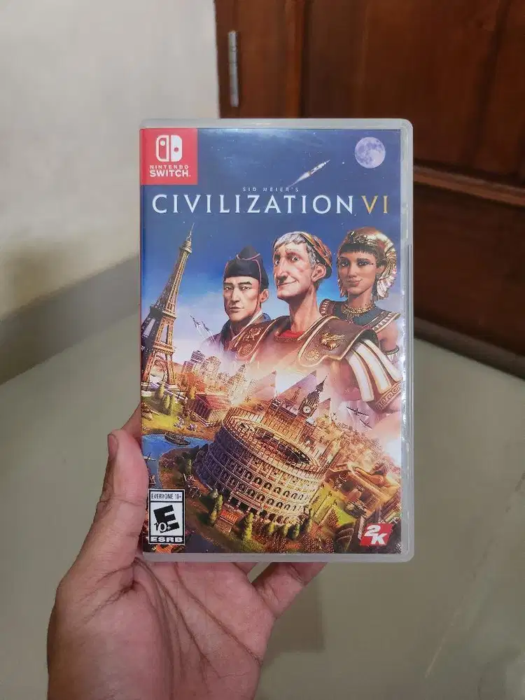 Kaset Nintendo Switch Civilization dan Fifa 2022