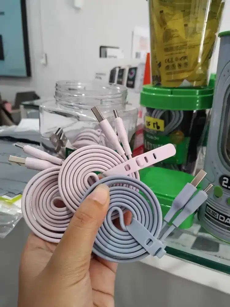 Robot kabel data type a to Type c new garansi resmi bandung