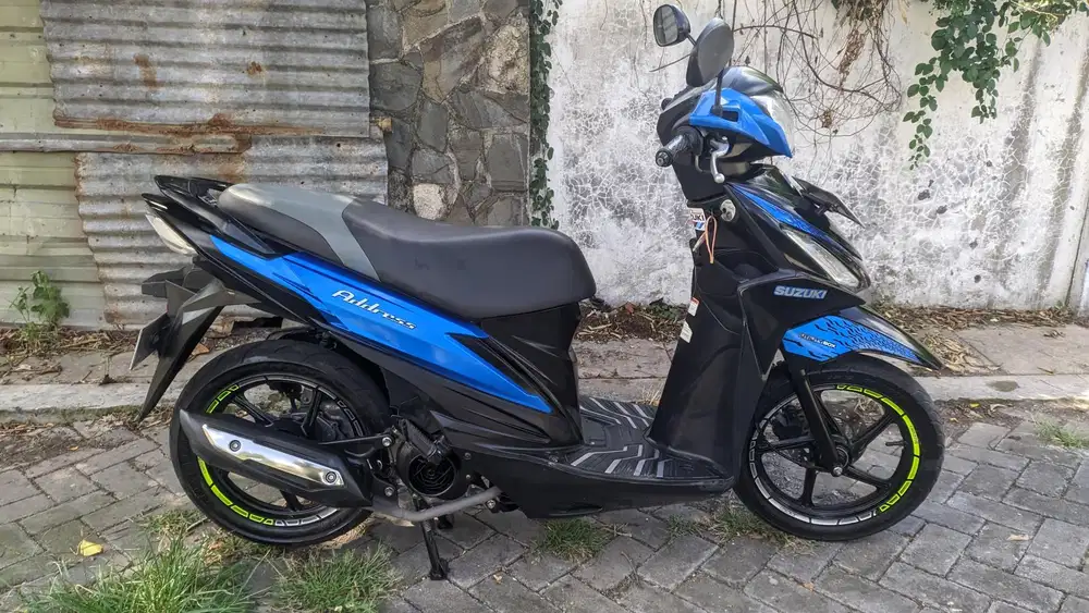 Suzuki Address Fi 2023 Biru