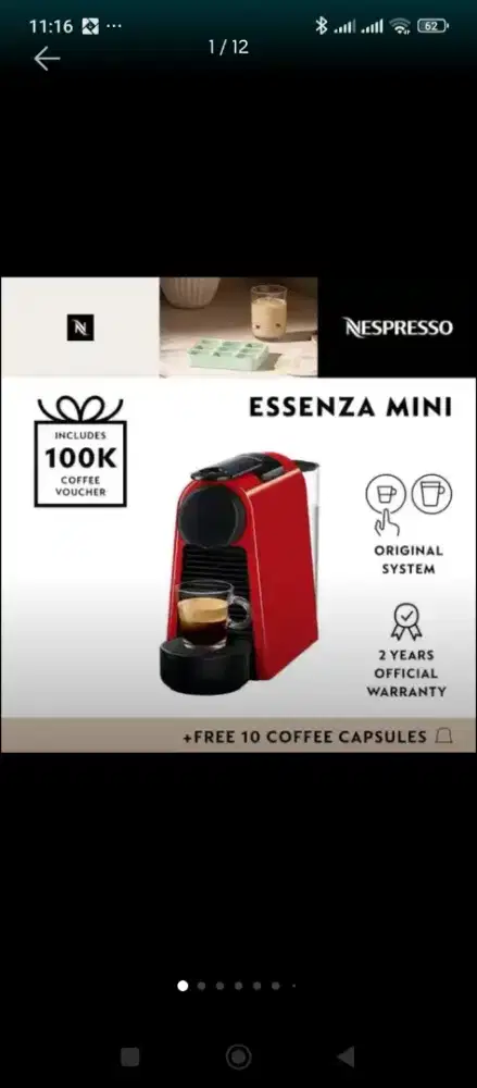 Nespresso Ezensa Mini