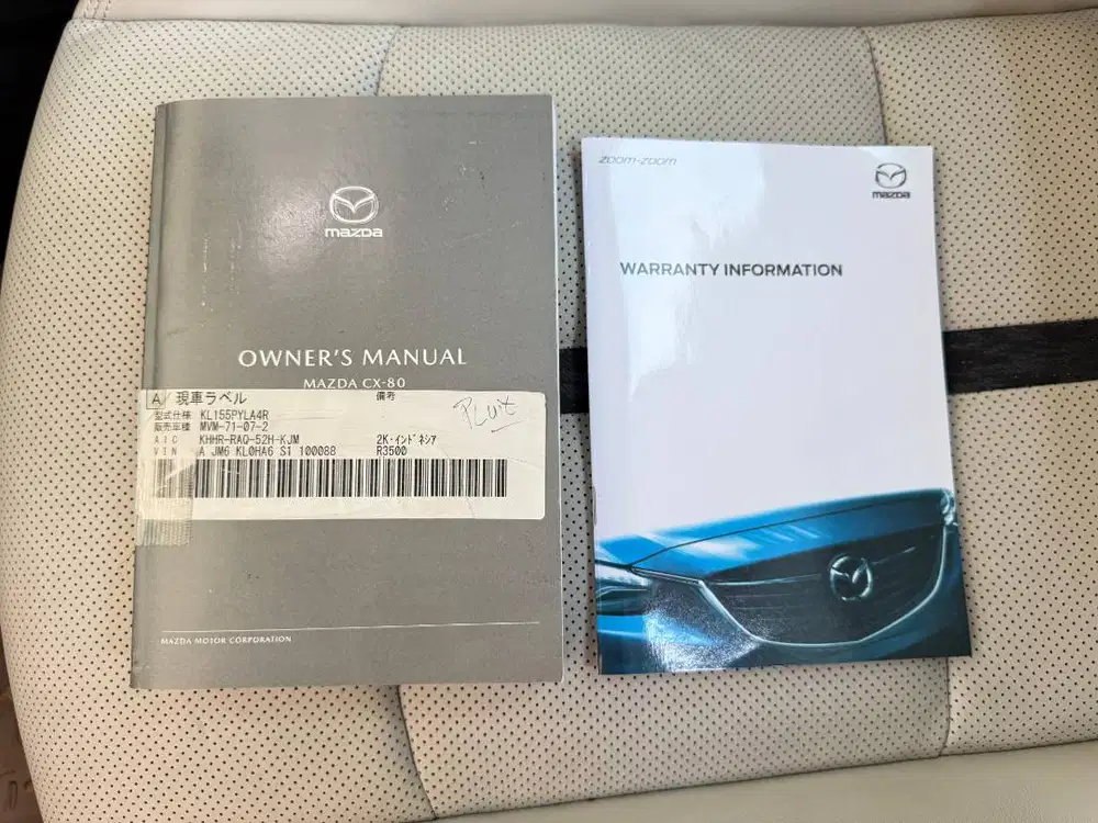 (LOW KM 6RB) MAZDA CX80 PHEV AWD 2025