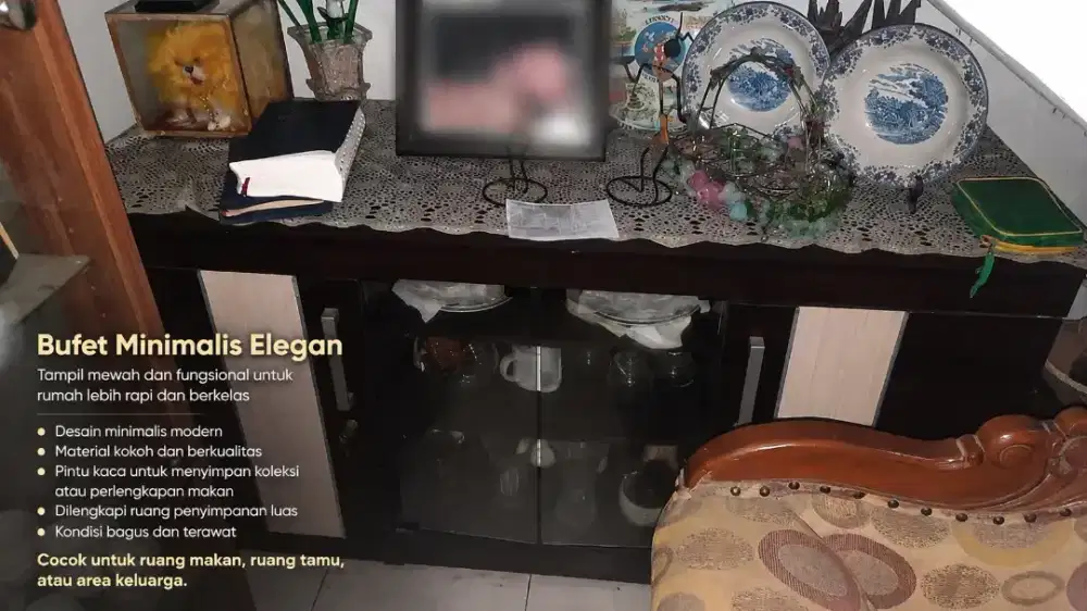 Buffet minimalis