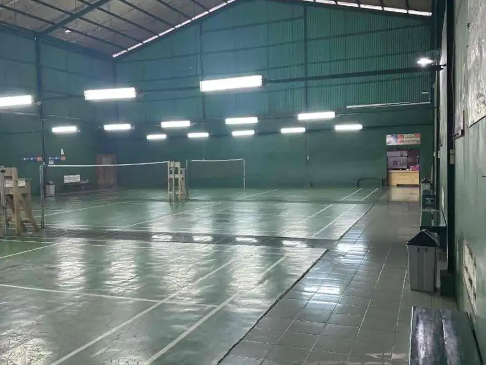 Disewakan Gudang Bersih Ex Badminton Di Mangun Jaya Tambun Selatan, Bekasi.
