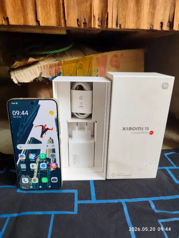 Xiaomi 15 12/256 Fullset ori segel mulus no minus garansi ON