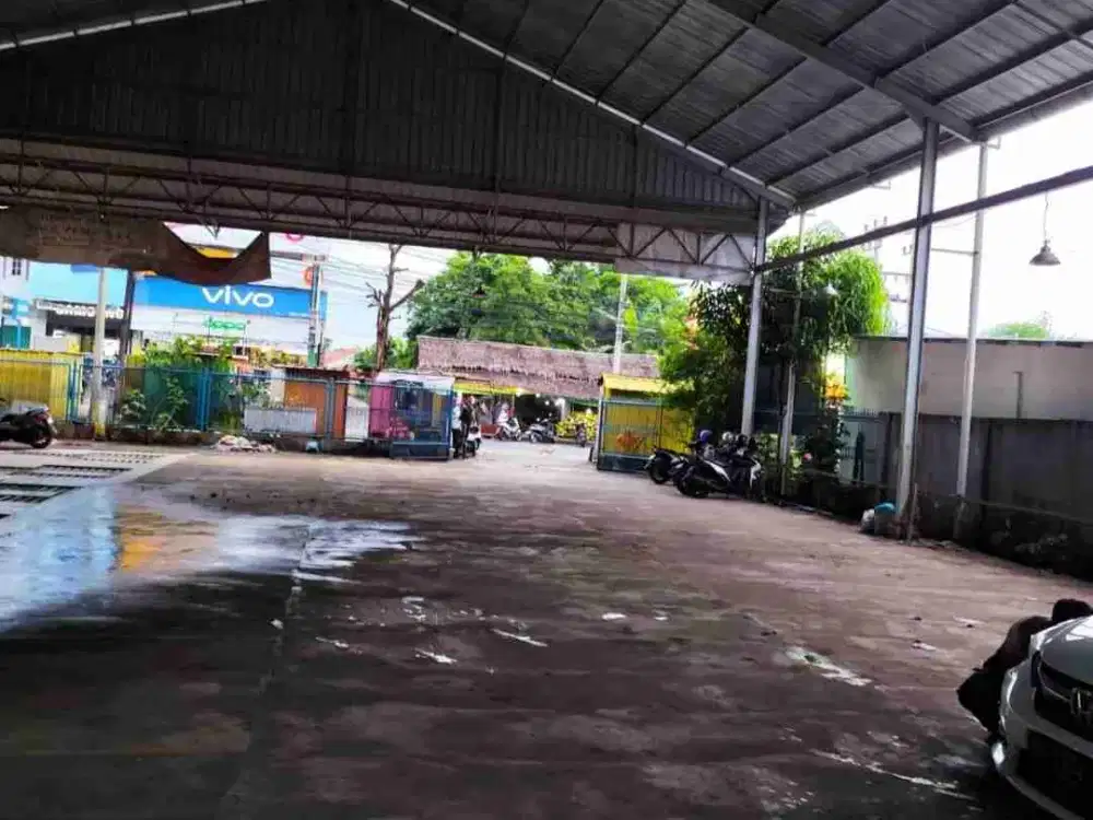 tanah luas murah gudang kuliner workshop disewakan prabumulih