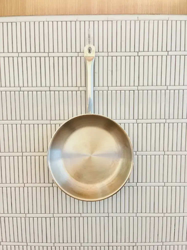 Frypan / Wajan Stainless Steel Premium Vangard 24cm (Ex-Resto)